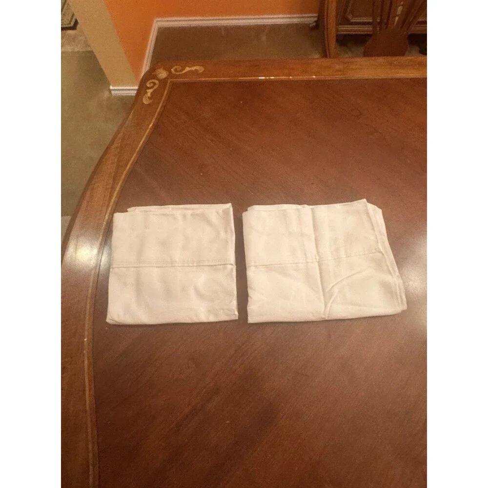 Members Mark 100% Cotton Pillow Cases Standard  Queen Size 28”X 20”